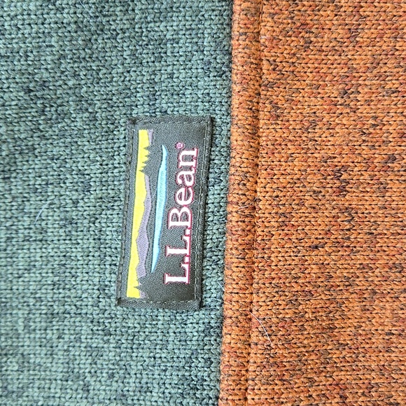 L.L. Bean Mens Sweater Pullover Fleece Colorblock Dize XXL 2X TALL - Picture 8 of 12